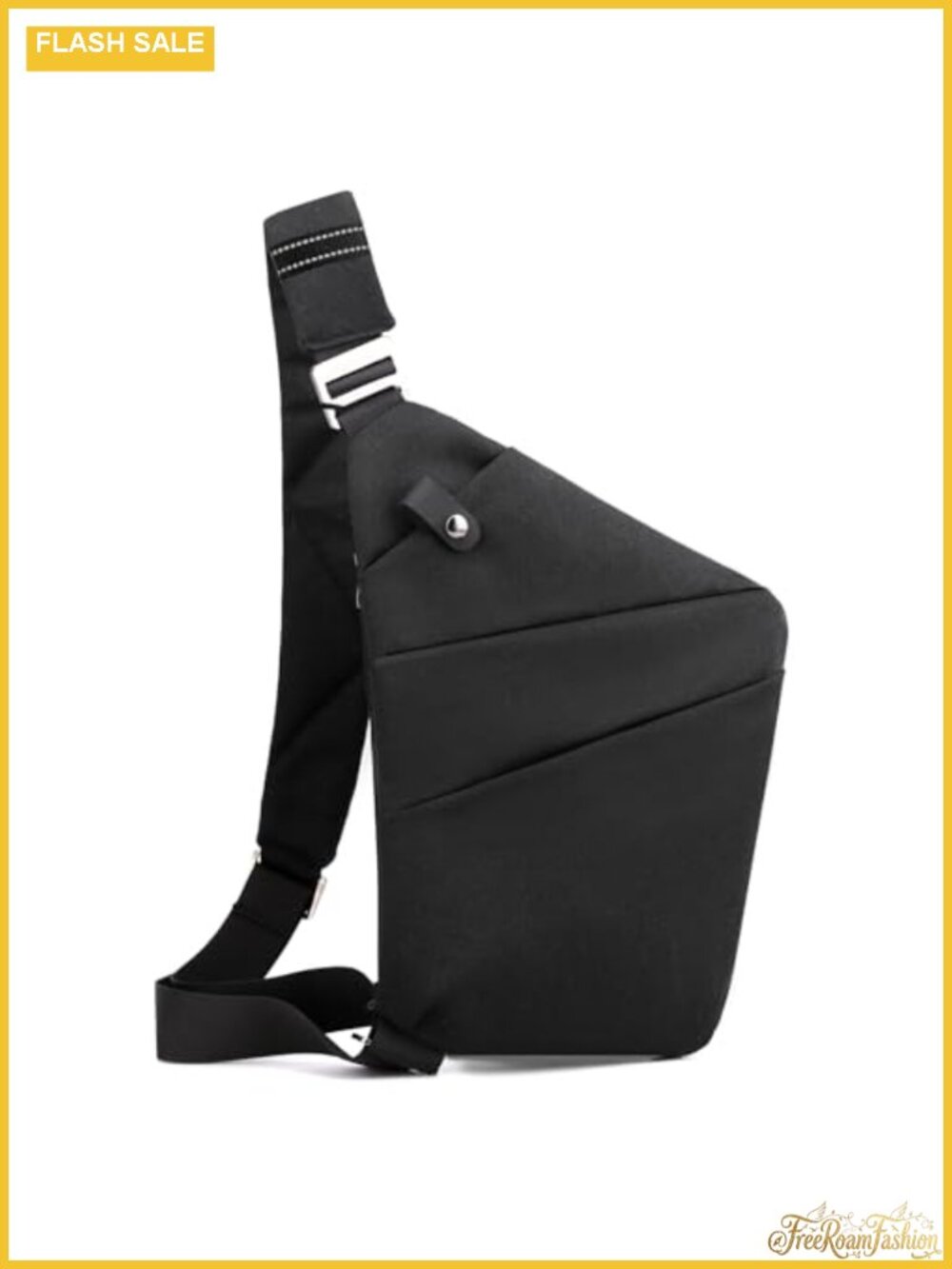 Waterproof Nylon Anti Theft Sling Crossbody Bag Large Capacity Travel